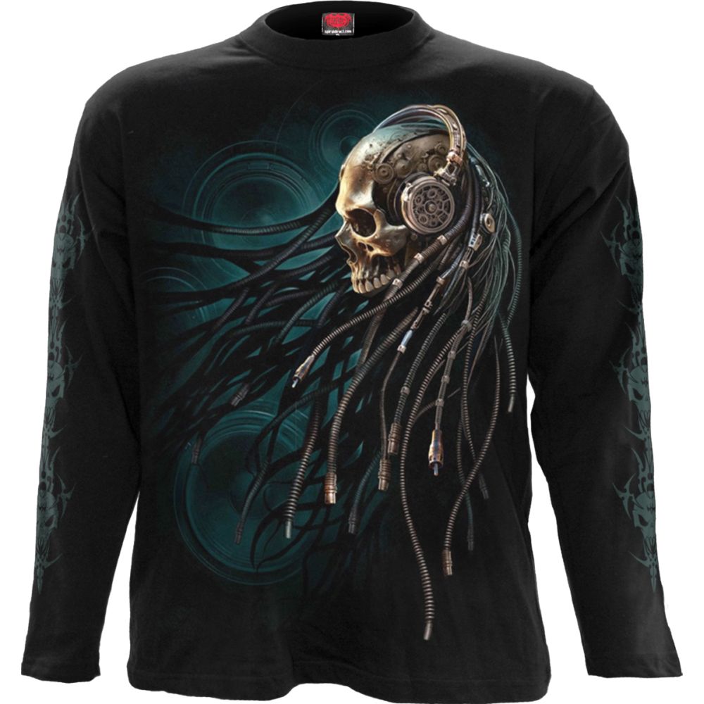 Spiral - Dread Rocks Lange ärmel top - Schwarz